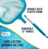 U.S. Pool Supply Professional Spa, Hot Tub, Pool Hand Leaf Skimmer Net, 26" Long with 12" Aluminum Pole - Fine Mesh Netting, Cleanout Leaves, Debr...
