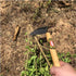 Japanese Ergonomic Scythe, Weeder, Weeding Sickle Very Sharp, Easy Weeding, Durable, Beige-001...