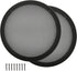 10" Speaker Grill Covers, Car Speaker Subwoofer Guard Protector, ABS Plastic Frame with Metal Mesh, Black - 2Pcs...