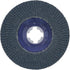 BOSCH FDX2750080 1-Piece 5 In. X-LOCK Flap Disc 80 Grit Compatible with 7/8 In. Arbor Type 27 for Applications in Metal Blending and Grinding...