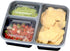 10 Pack - SimpleHouseware 3 Compartment Food Grade Meal Prep Storage Container Boxes (36 ounces)...