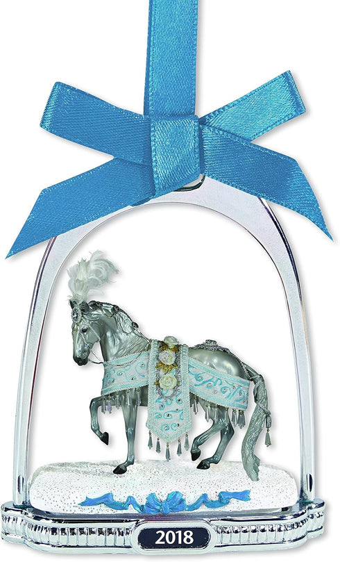 Breyer Celestine 2018 Holiday Horse Stirrup Ornament Holiday Ornament...