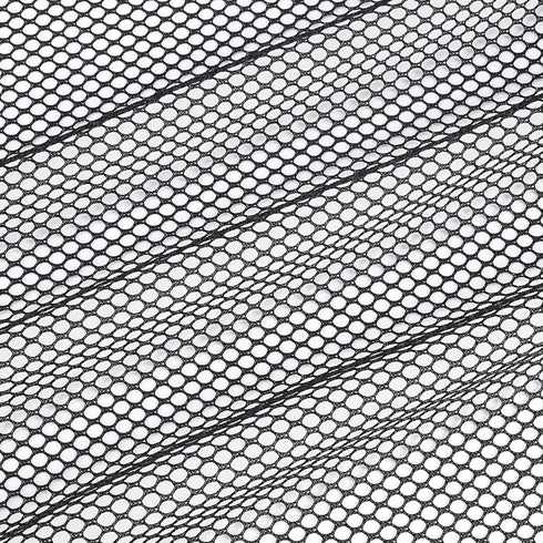 BENECREAT 2yard Black Mesh Fabric, Polyester Hexagon Tulle Netting for Bag Making, Inner Linings and Wash Bags, 61 inch Wide...