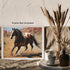 Posterizer 1 pcs- Pretty brown and white horse running in the desrt-Art for Animal Lovers- Gift for Men Women Entrepreneur Teens-decor for Bedroom...