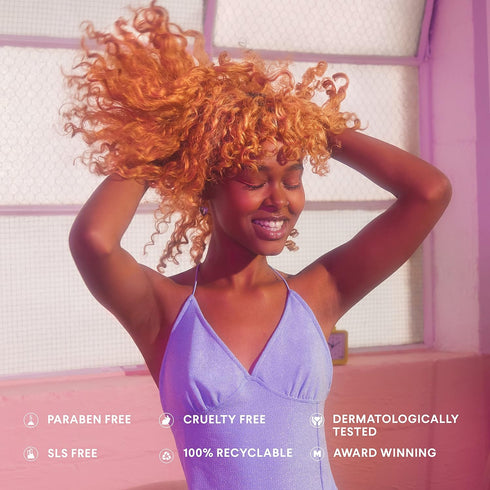 MONDAY HAIRCARE Smooth Conditioner 12oz for Frizzy, Coarse, and Curly Hair, Made from Coconut Oil, Shea Butter, & Vitamin E, 100% Recyclable Bottl...
