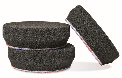 Griot's Garage 3" Black Foam Finishing Pads for Car Polishing and Detailing, Buffing Pads for Paint Correction and Sealant Application, 11274, Set...