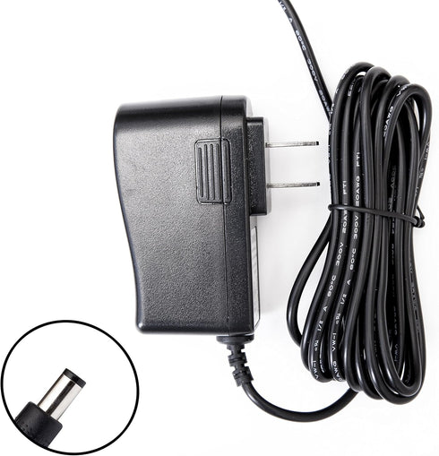 OMNIHIL 8 Feet AC/DC Power Adapter Compatible with Mass Power AC Adapter 5V DC 1.0A SCF0500100A1BA Power Supply Adaptor...