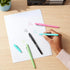 Amazon Basics Felt Tip Marker Pens - Medium Point, Black, 24-Pack...