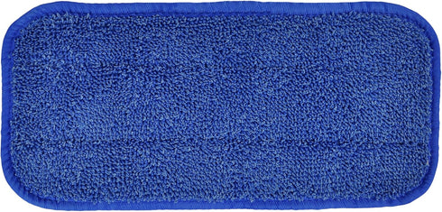 All-Purpose Microfiber Twist Yarn Mop Pads for Dust, Dirt & Pet Hair, Hook & Loop Backing, Machine Washable & Reusable, Home & Commercial Cleaning...