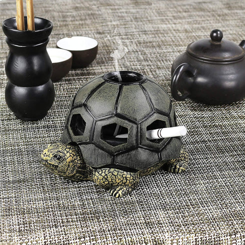 Monsiter QE Turtle Ashtrays for Cigarettes Cute Ash Tray for Home and Outdoor...
