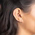 Barzel 18K Gold Plated Ball Stud Earrings Set, Sizes 3-10MM, 5 Pack, High Polish Finish Ball Suds...