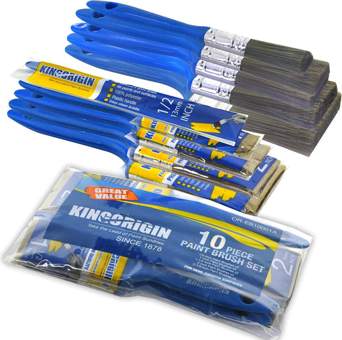 Premium 10 Piece, Paint Brushes, Paint Brush, paintbrushes,Paint Tools,Tool Set,Tool kit,Home Tool kit,Home Repair Tools...