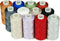 Simthread 12 Multi Colors All Purposes Cotton Quilting Thread 50s/3 Thread for Piecing Sewing etc - 550 Yards Each 12C01...