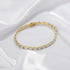 TOPGRILLZ Gold Tennis Bracelet Men Silver Bracelet for Women 1Row 3/4/5/6mm Iced out Cubic Zirconia 14K Gold Plated Gold Jewelry Minimalistic Acce...