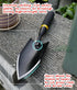Heavy-Duty Gardening Hand Trowel with Sheath - Stainless Steel Garden Shovel Featuring a Rubberized Handle, Perfect for Diligent Farmers' Soil Pla...