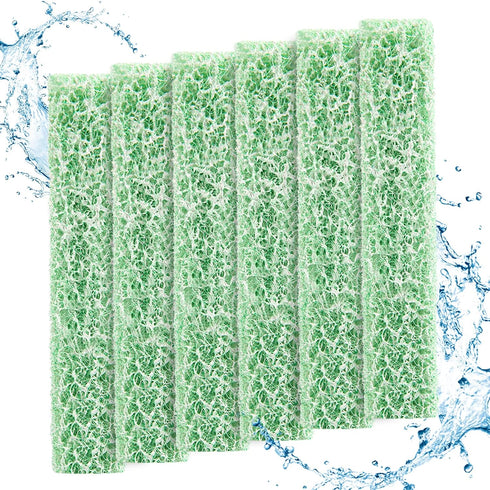 HiTauing 6 Count Phosphate Reducer Filter Pads for aqueon?Fish Tank Filter Pads for QuietFlow LED PRO Model 30 and 50...