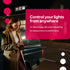 innr E26 Smart LED Bulb White, Zigbee Light Bulb, Works with Philips Hue*, Amazon Echo (4th Gen), and SmartThings, 830 Lumen, A19 Dimmable, 2-Pack...