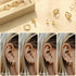 BESTEEL 4 Pairs Gold Silver Hoop Earrings Set for Women Small 14K Gold Filled Dainty Cartilage Huggie Earring Set for Multiple Piercing Hypoallerg...