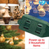 Clear Power 3 Outlet Indoor Extension Cord 16/2 SPT-2 w/Lighted footswitch (9 ft, Green), CP10028...
