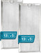 Replacement for Whirlpool W10208631A Filter, GE WB06X10596, AP5617368 Grease Filter for Many Microwaves filter 13 x 6 (Packed in Box) (2-Pack)...