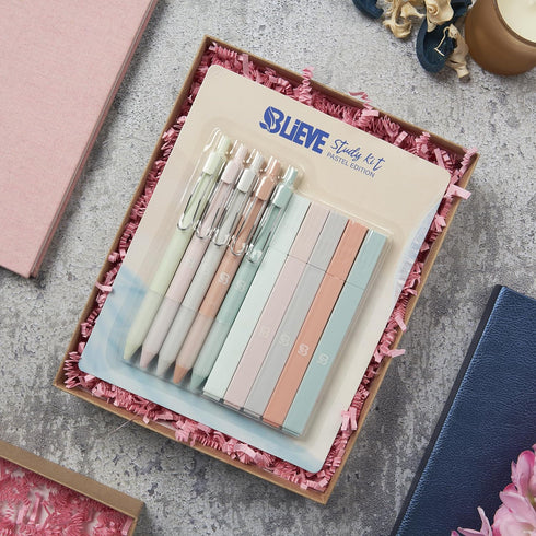 Aesthetic Highlighters and Gel Pens With Soft Ink And Tip, No Bleed Dry Fast Easy to Hold, for Bible Journaling Planner Notes School Office Suppli...