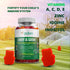 Multi B Vitamin Gummies for Kids – with B-Complex B6 B12 B9 (Folate) B7 (Biotin) B5 (Pantothenic Acid), A, C, D, E, Zinc, Iodine, Inositol – Energ...