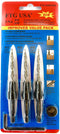 Countersink Drill Bit Set for Wood with Tapered Drill Bit 3 Pc #10 (3/16")...