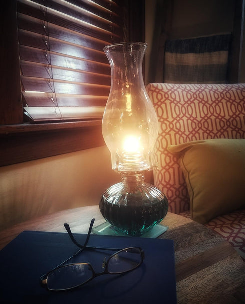 Lamplight ¼ Gallon (32 oz) Ultra-Pure Lamp Oil Green - Liquid Paraffin Oil for Indoor use, sootless, smokeless and odorless, Emergency kit Green...