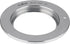 Fotodiox Chrome Lens Mount Adapter (Type 2) - Compatible with M42 (42mm x1 Thread Screw) Lens to Nikon F Mount D/SLR Cameras...