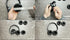 JHZZWJ Earpads Compatible with 60mm (6cm) 2.36inch Diameter Cushion Pads Professional Headphones Ear Pads Cushions Replacement...