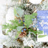 AuldHome Design Blue Berry Greenery Picks (Set of 3, 16-Inch); Juniper Tree Floral Picks for Christmas and Seasonal Decor...