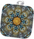 3D Rose Matar Mandala Pot Holder, 8" x 8"...