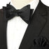 Original Mens Bowtie Self Bow Tie & Pocket Square Set...