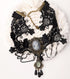 Sacina Victorian Lace Choker Necklace, Black Velvet, Zinc Alloy, Goth Jewelry Gift for Women...