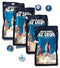LuvyDuvy Freeze Dried Ice Cream Neapolitan Sandwich (Vanilla-Strawberry-Chocolate) and Space Sticker Party Bundle...