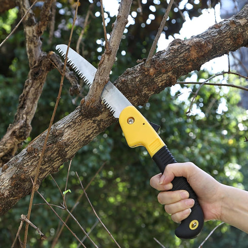 Bates- Folding Saw, 7-Inch, Hand Saw, Pruning Saw, Camping Saw, Hand Saws for Tree Trimming, Folding Hand Saw, Foldable Saw, Small Hand Saw, Foldi...