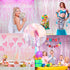 Dazzle Bright 2 Pack Backdrop Curtain, 3FT x 8FT Metallic Tinsel Foil Fringe Curtains Photo Booth Background for Baby Shower Party Birthday Weddin...