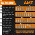 AMERICAN MUTT TOOLS 33pc Security Bit Set – Includes Security Torx, Metric and SAE Hex, Torq, Spanner Bit Set and Triwing – Security Torx Bit Set,...