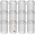 12 Pack Gutter Strainer, 4 Inch Expandable Gutter Downspout Guards, Aluminum Mesh Gutter Filter Strainer, Stop Blockage Leaves Debris, Fits for 1....