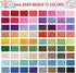 QUEFE 14400pcs 72 Colors, 3mm Glass Seed Beads for Bracelet Making Kit, Small Beads for Jewelry Making with Letter Beads for Crafts Gifts...