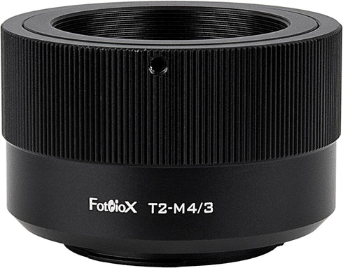Fotodiox Lens Mount Adapter - Compatible with T-Mount Lens to MFT Micro 4/3 Four Thirds System Cameras...