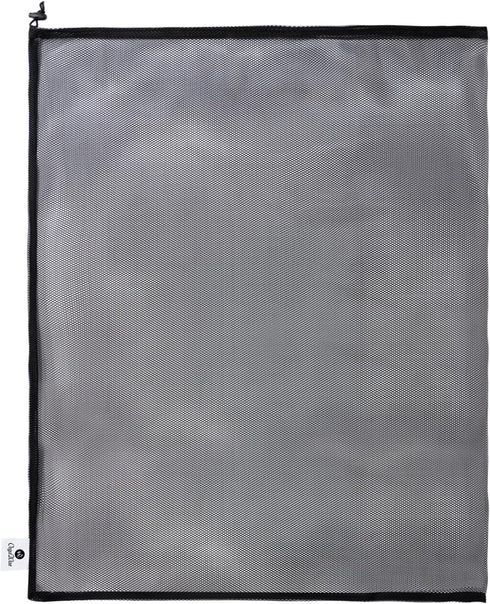 OrgaWise Drawstring Mesh Bag for Pool Toys,Large Mesh Pool Toy Storage Bag with Drawstring Closure,Heavy Duty Netted Beach Bag for Pool Toys and B...
