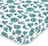 NoJo Super Soft Green & White Palm Leaf Nursery Mini Crib Fitted Sheet, Green, White...