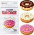 BioSwiss Bandages, Donut Shaped Self Adhesive Bandage, Latex Free Sterile Wound Care, Fun First Aid Kit Supplies for Kids, 24 Count...