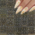 20 Sheets Nail Art Stickers Gold Nail Decals Metallic 3D Self Adhesive Flower Diamond Designs Luxury Nail Stickers Supplies for Women Nail Manicur...