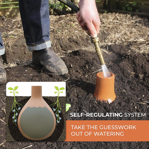 Redify Hydro Max M Watering Vessel, Brown, Medium...
