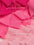 Chiffon Ribbon, Hot Pink Pastel Pink 1.5''x21Yd Frayed Fringe Silk Ribbon for Gift Wrapping, Handmade Ribbons for Floral Vase Decoration, Wedding,...
