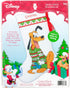 Dimensions Pluto Christmas Stocking Counted Cross Stitch Kit for Beginners, 14 Count White Aida Cloth, 10''L...