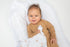 Lulujo Security Lovey Blankets Unisex Softest Breathable Cotton Muslin Security Blanket Set with Silky Satin Trim| Neutral Comforting Blanket for ...