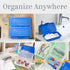 Snap-N-Store Plastic Supply Box (Pack of 8) - Convenient Storage Solution (8.9" x 5.6" x 2.5"), Clear...